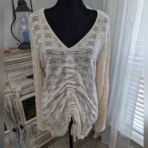 NWT Maurices Crochet Long Sleeve Top sz. XL